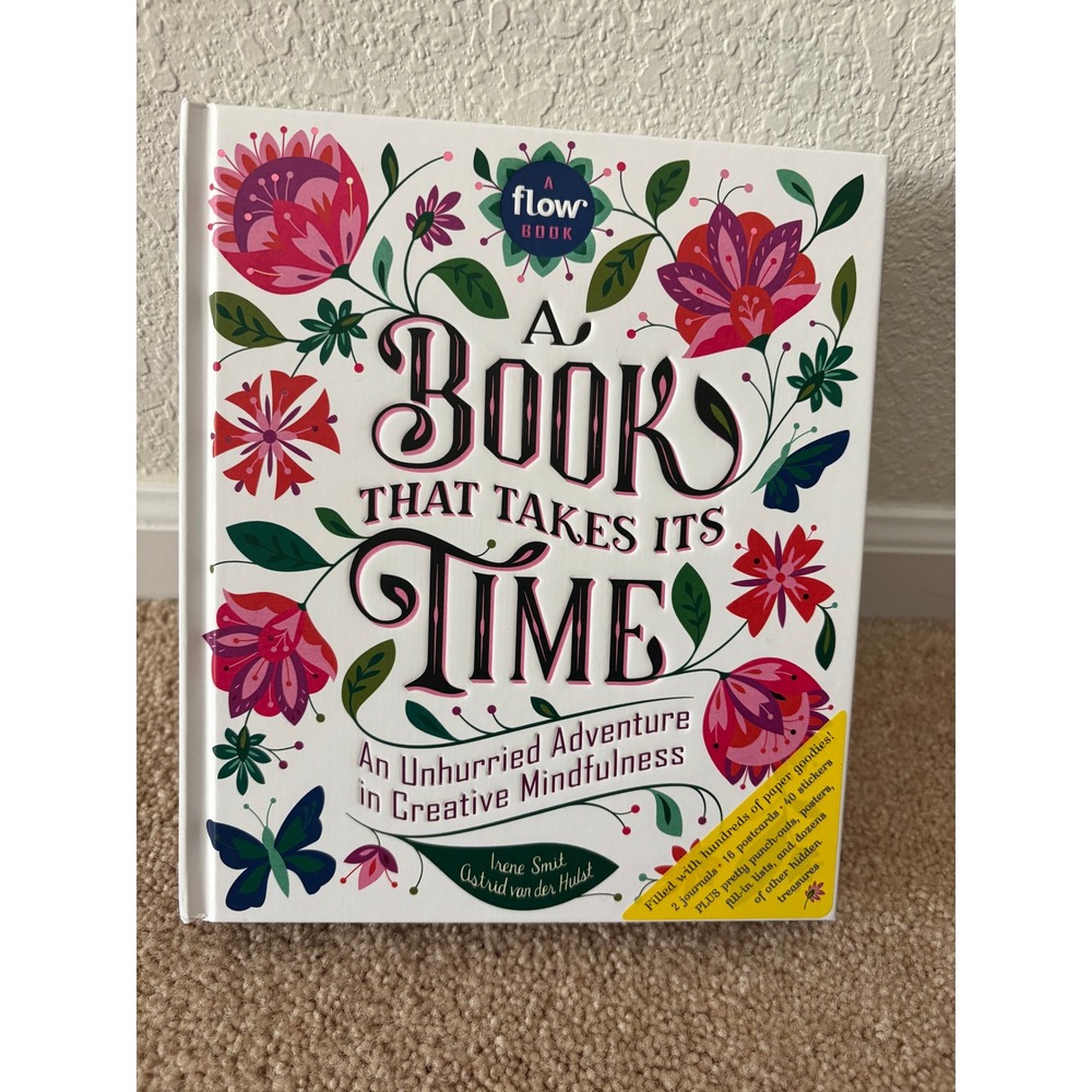 A Book That Takes Its Time Flow Mindfulness Hardcover NEW UNUSED 9780761193777
